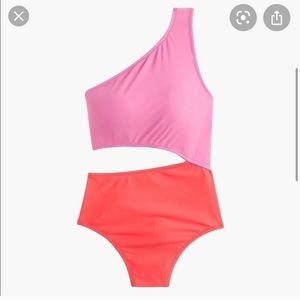 J.Crew cut-out one piece